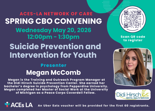 Spring 2026 CBO Convening Invite